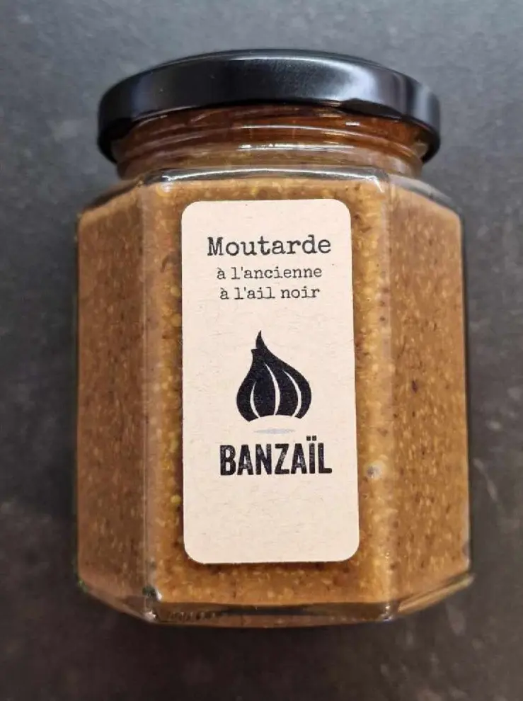 Moutarde à l'ail noir